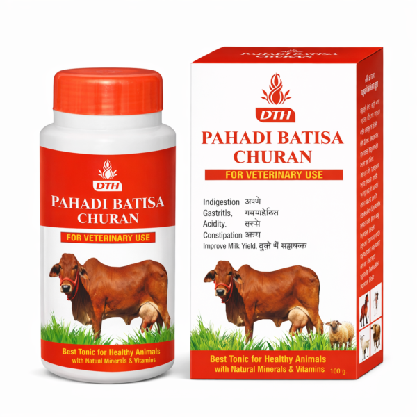 DTH Pahadi Batisa Churan – Veterinary Herbal Digestive Tonic