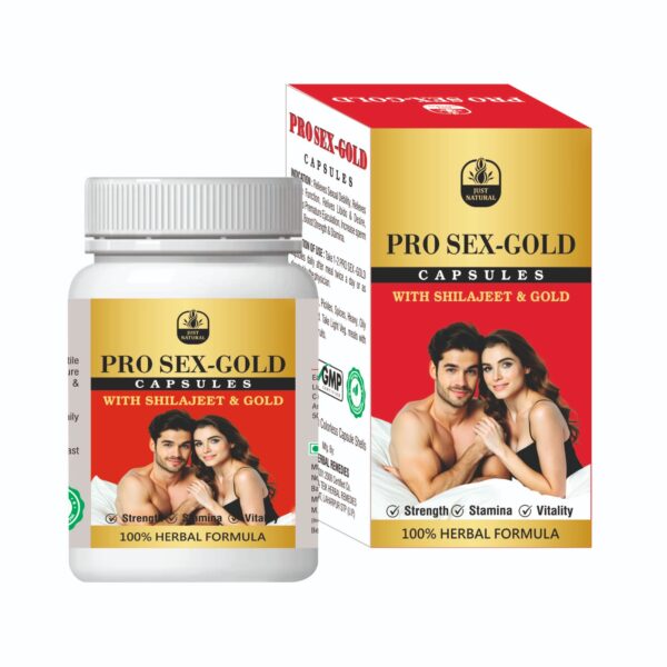 Pro Sex-Gold Capsules with Shilajeet & Gold